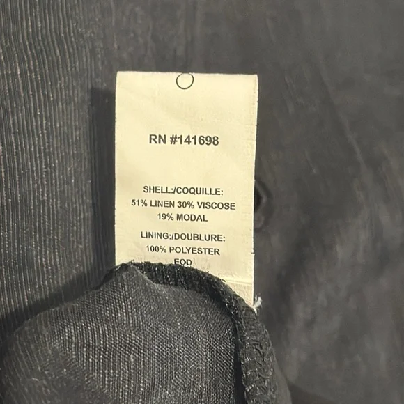 Ramy Brook NY Heather Halter Neck Linen Blend Top. Size Small - Picture 11 of 14